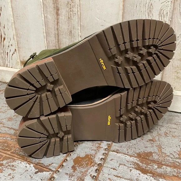 Ariat Leighton WP Casual Boots Olive Night - Picture 8 of 12